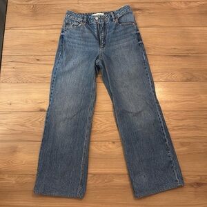 Dynamite Heidi wide leg jeans in 26 short